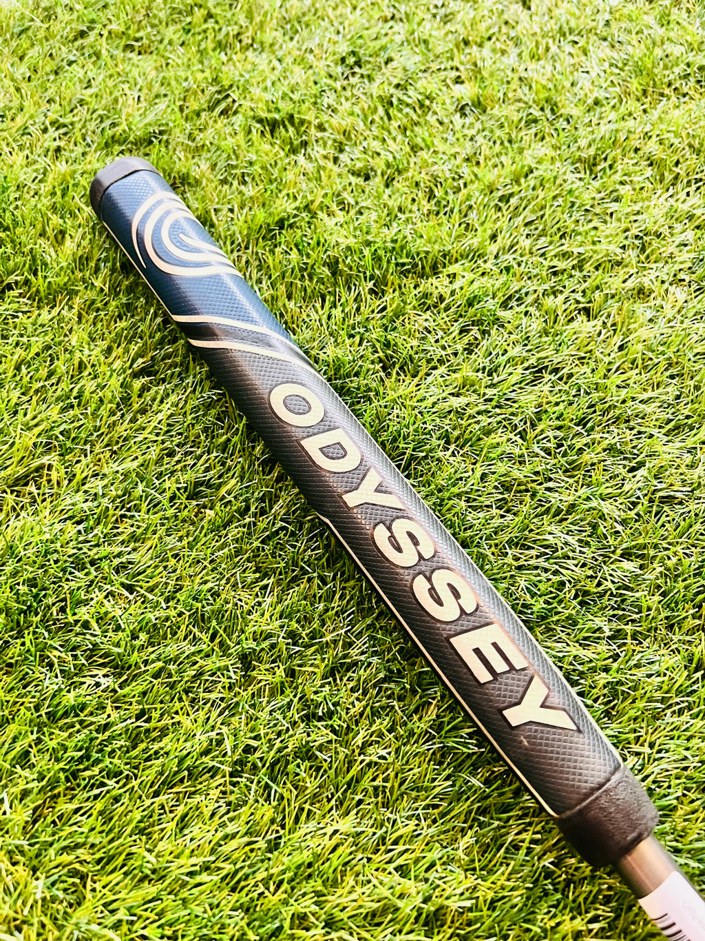 Originele Odyssey Grip op de Ten Triple Track Putter