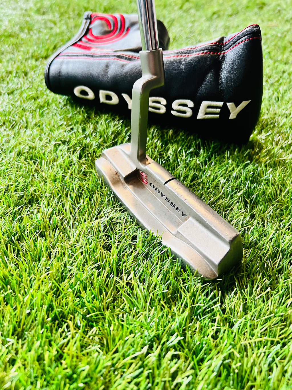 Bovenaanzicht van de Odysey White Hot pro 