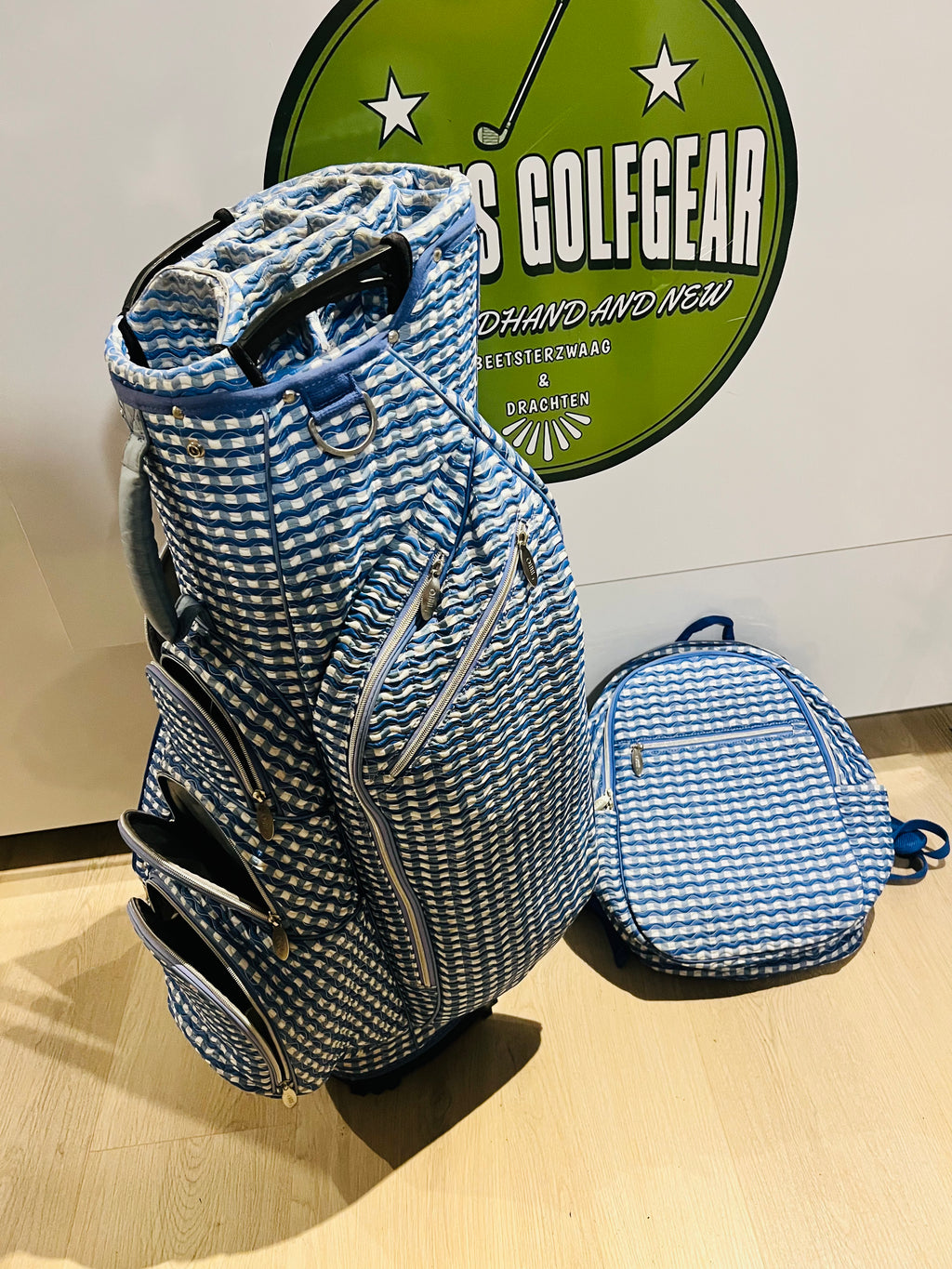 Ouul Cartbag | Golftas met bijpassende rugtas - Thom's Golfgear