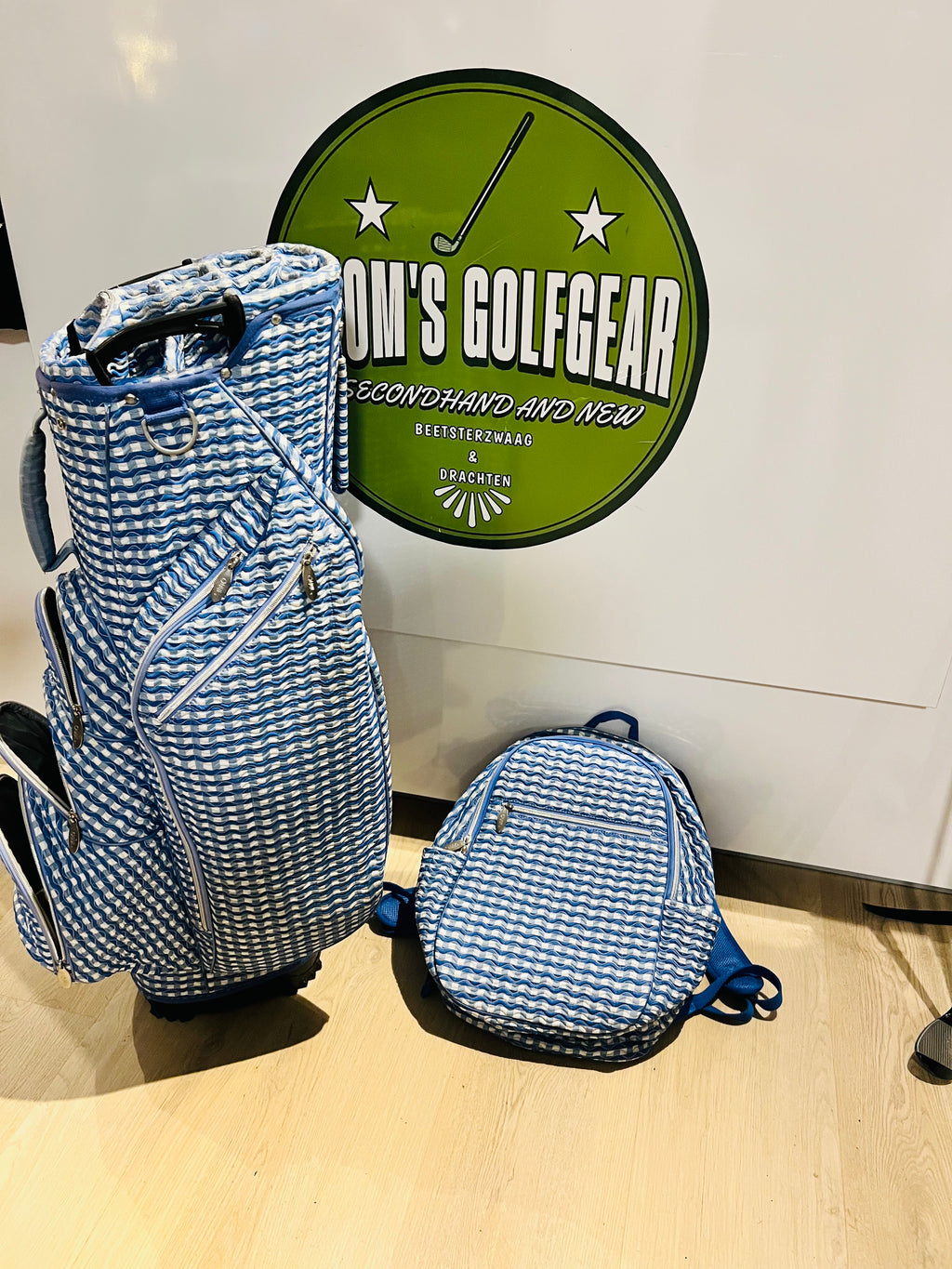 Ouul Cartbag | Golftas met bijpassende rugtas - Thom's Golfgear