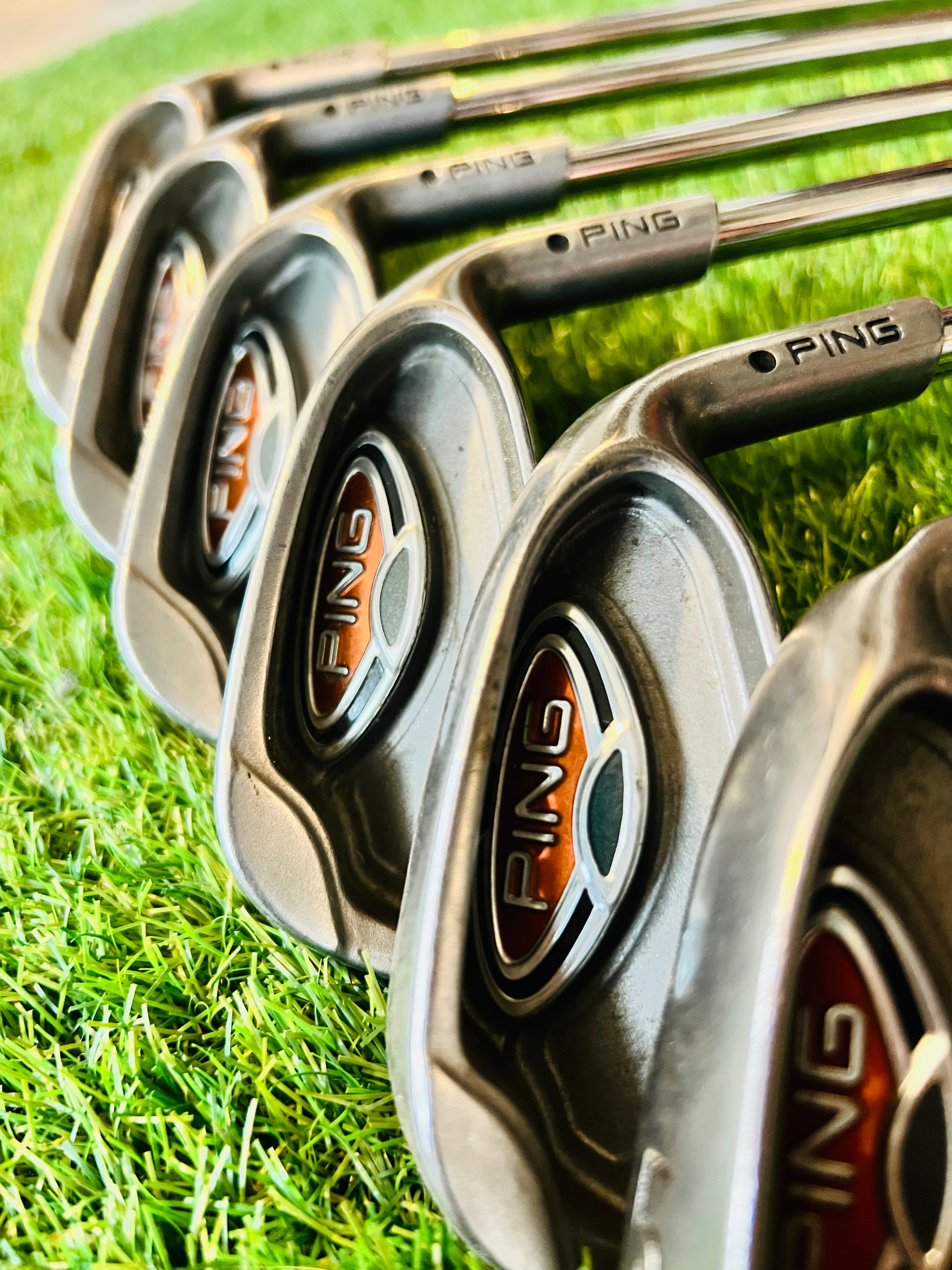 Close Up van de PING G10 ijzerset