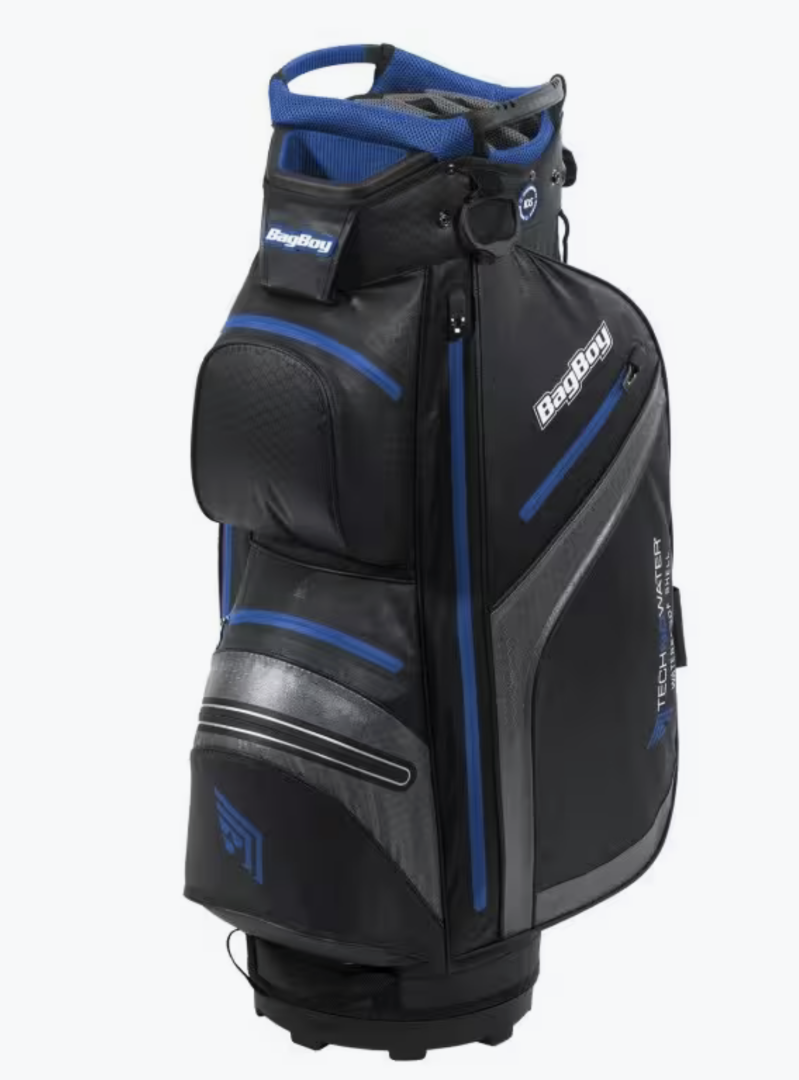 BAG BOY Cartbag BagBoy DG Lite 2 Waterdicht Zwart Blauw