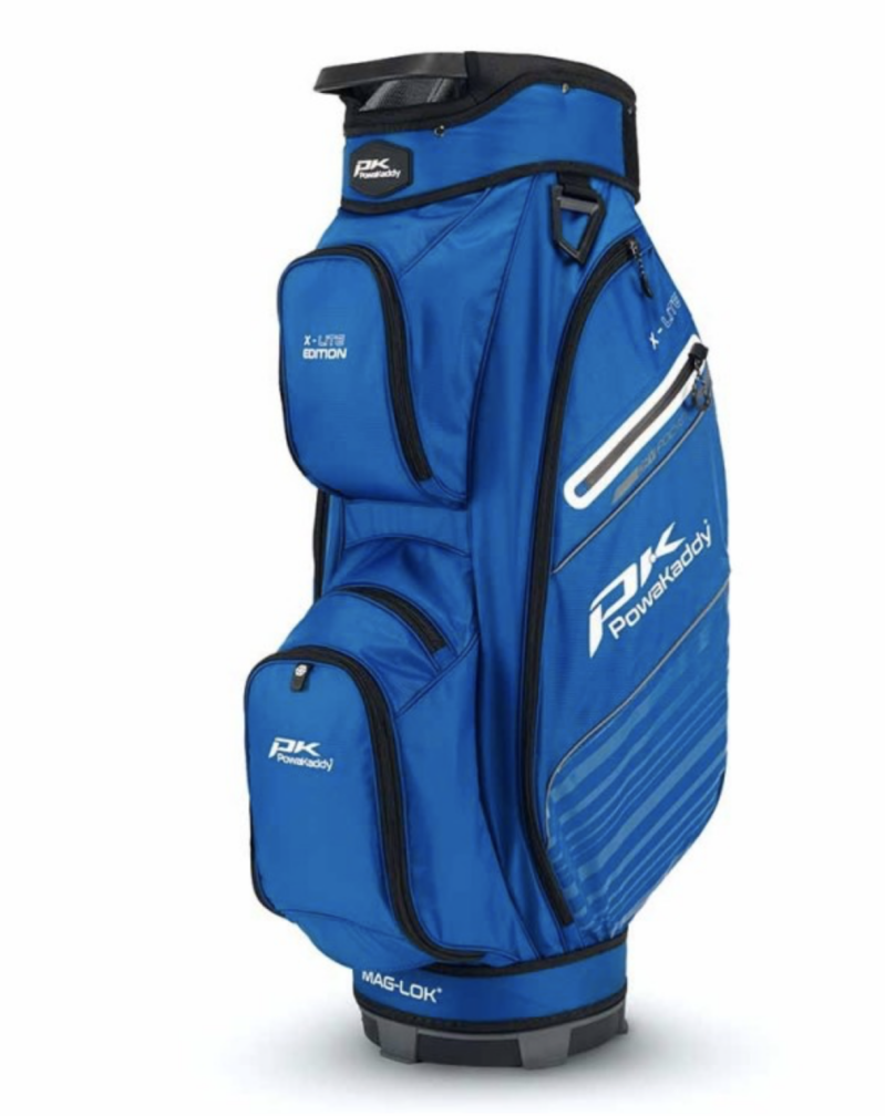 POWAKADDY X LITE GOLFTAS   CARTBAG (BLAUW)