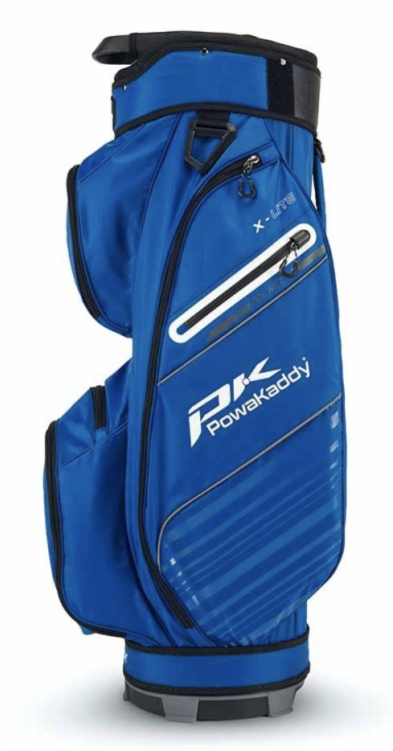 POWAKADDY X LITE GOLFTAS   CARTBAG (BLAUW)