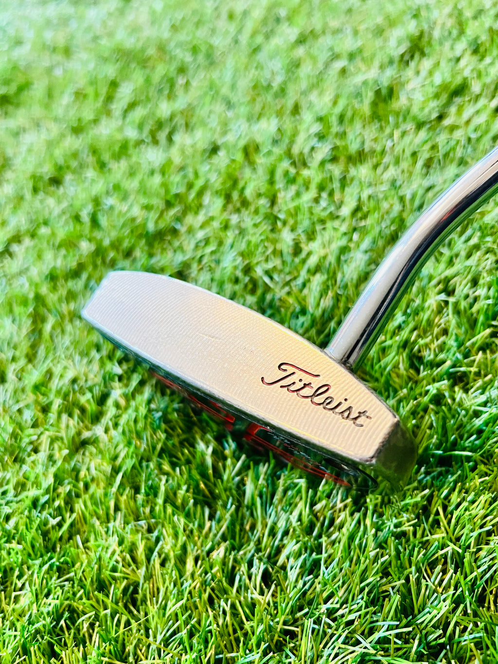 Clubface van Titleist Scotty Cameron Red X3 