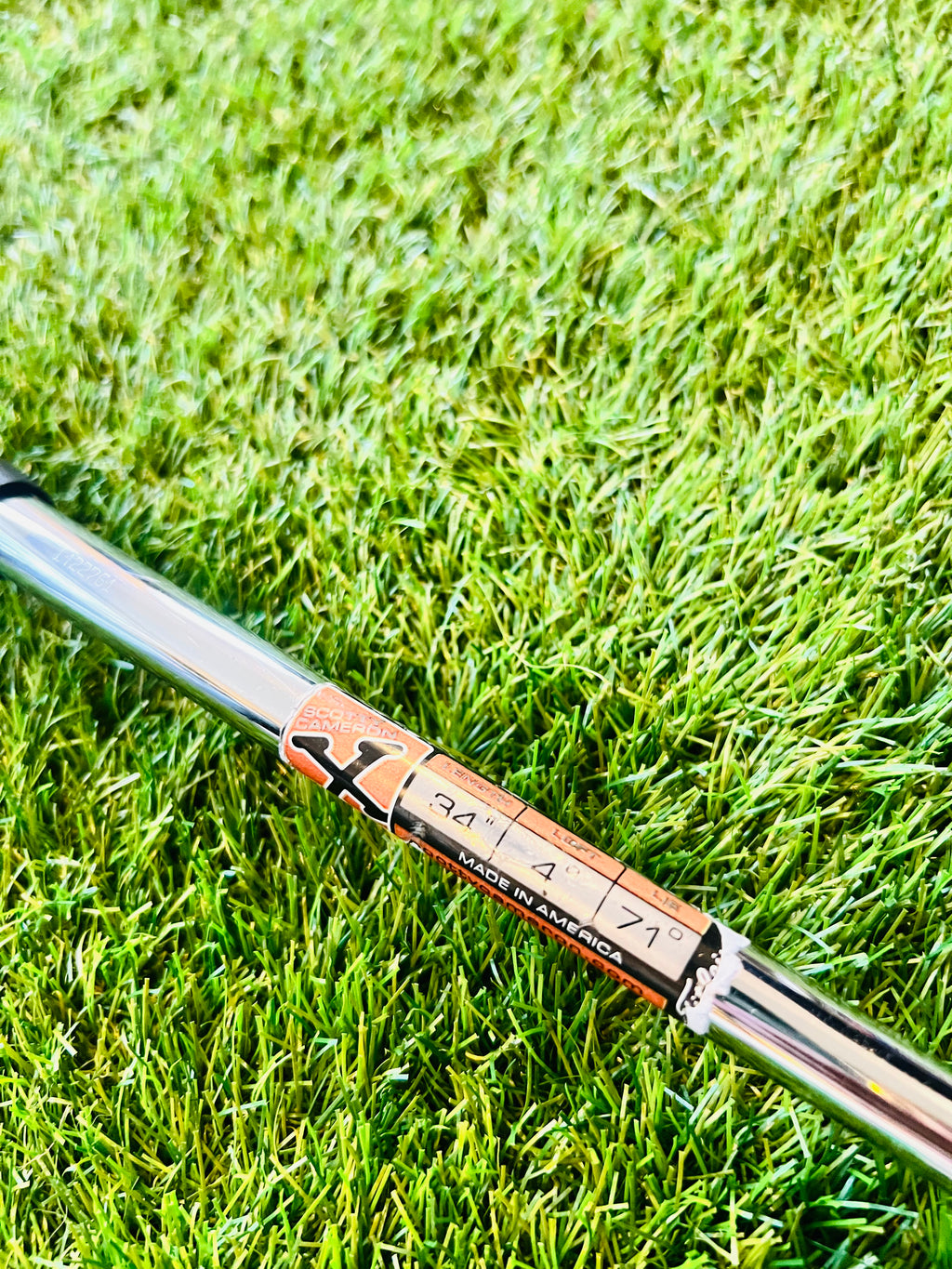 Shaftinformatie van Scotty Cameron Red X3