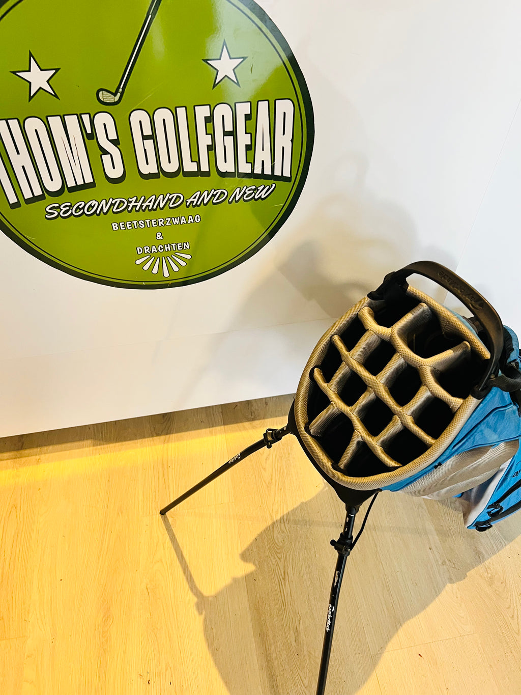 Bovenaanzicht van de Taylormade Flextech standbag