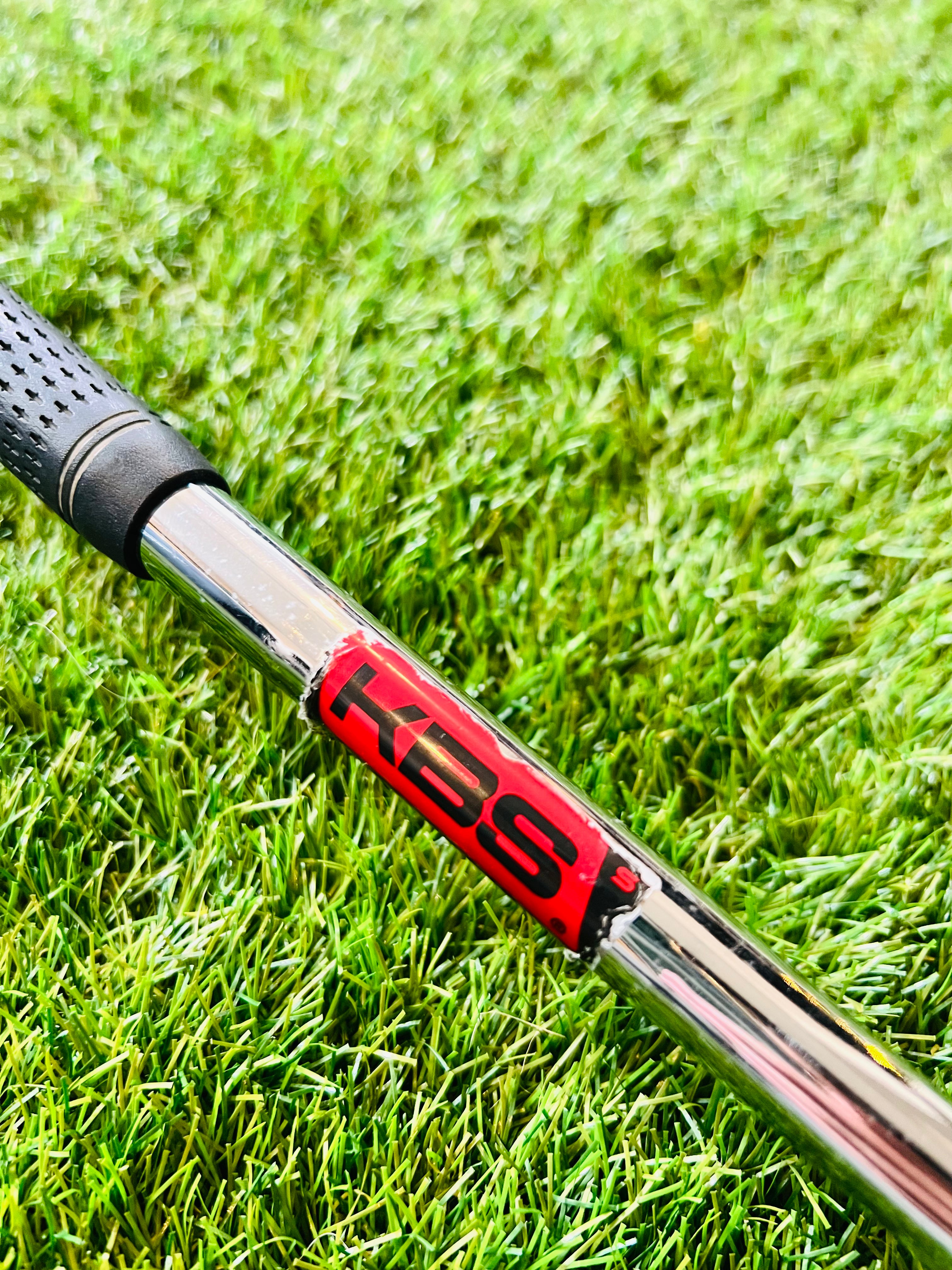 Steel stiff shaft in de Taylormade Hi-Toe wedge