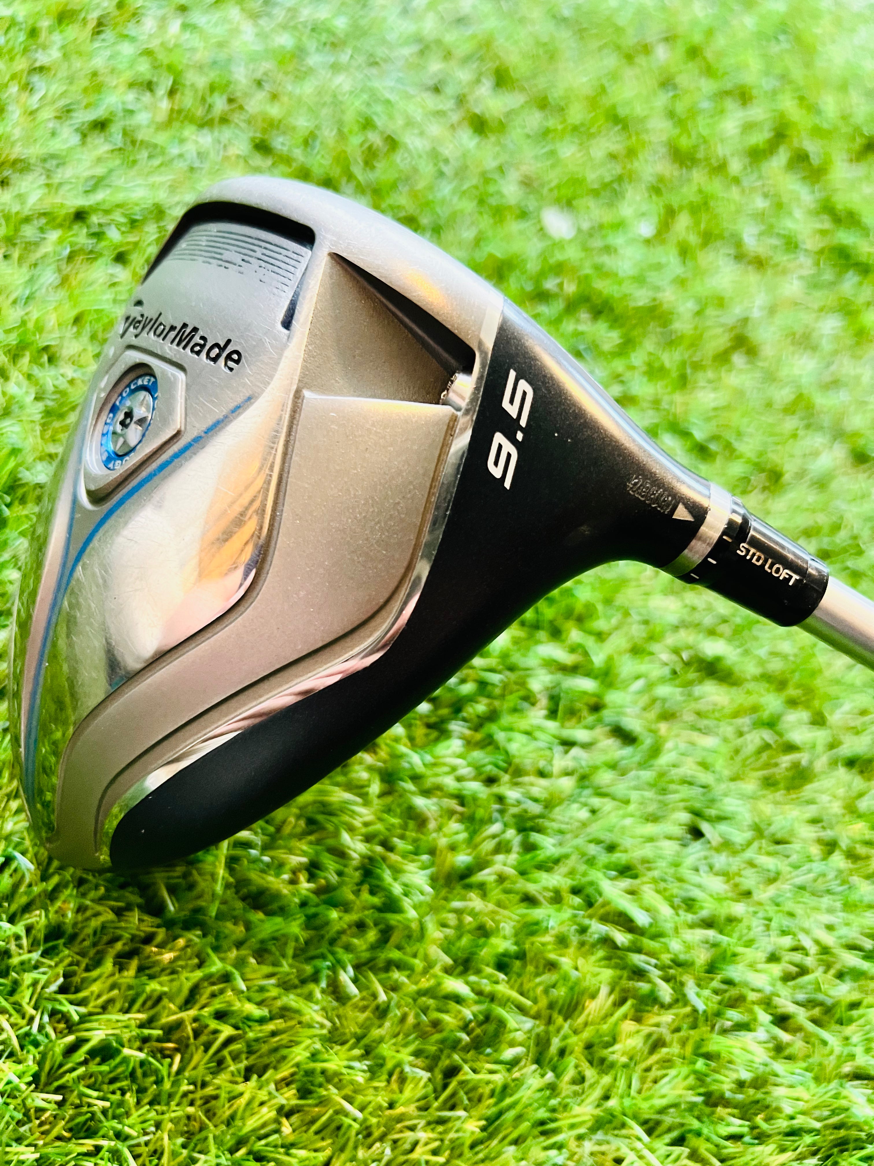 9.5* loft op de Taylormade jetspeed driver