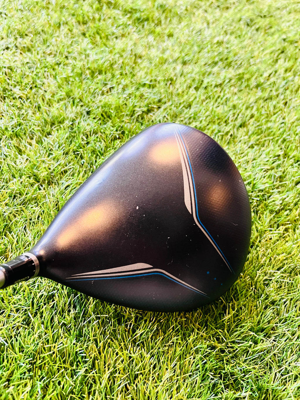 Bovenaanzicht van de Taylormade Jetspeed Driver