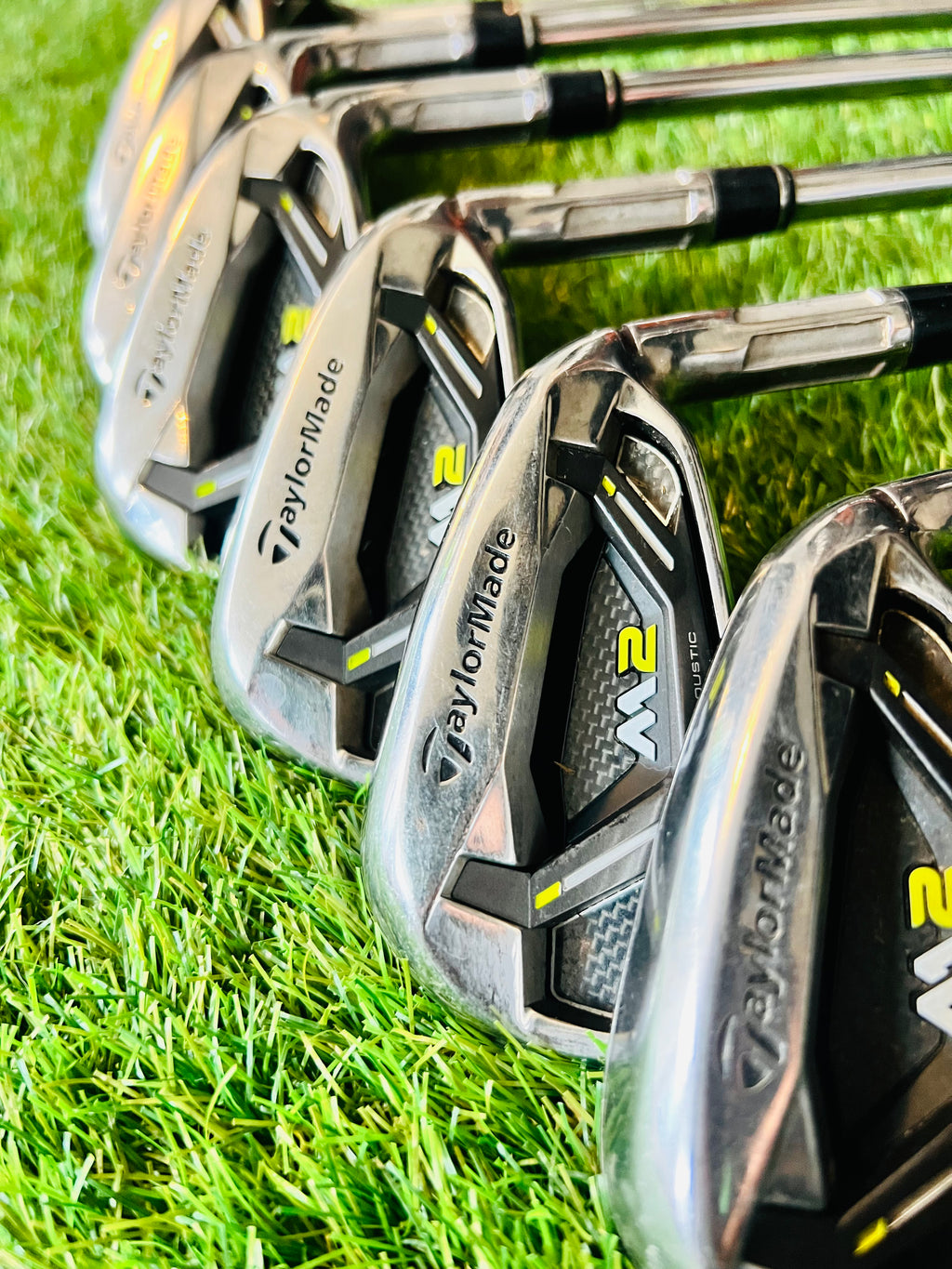 Close up op de Taylormade M2 Golfset