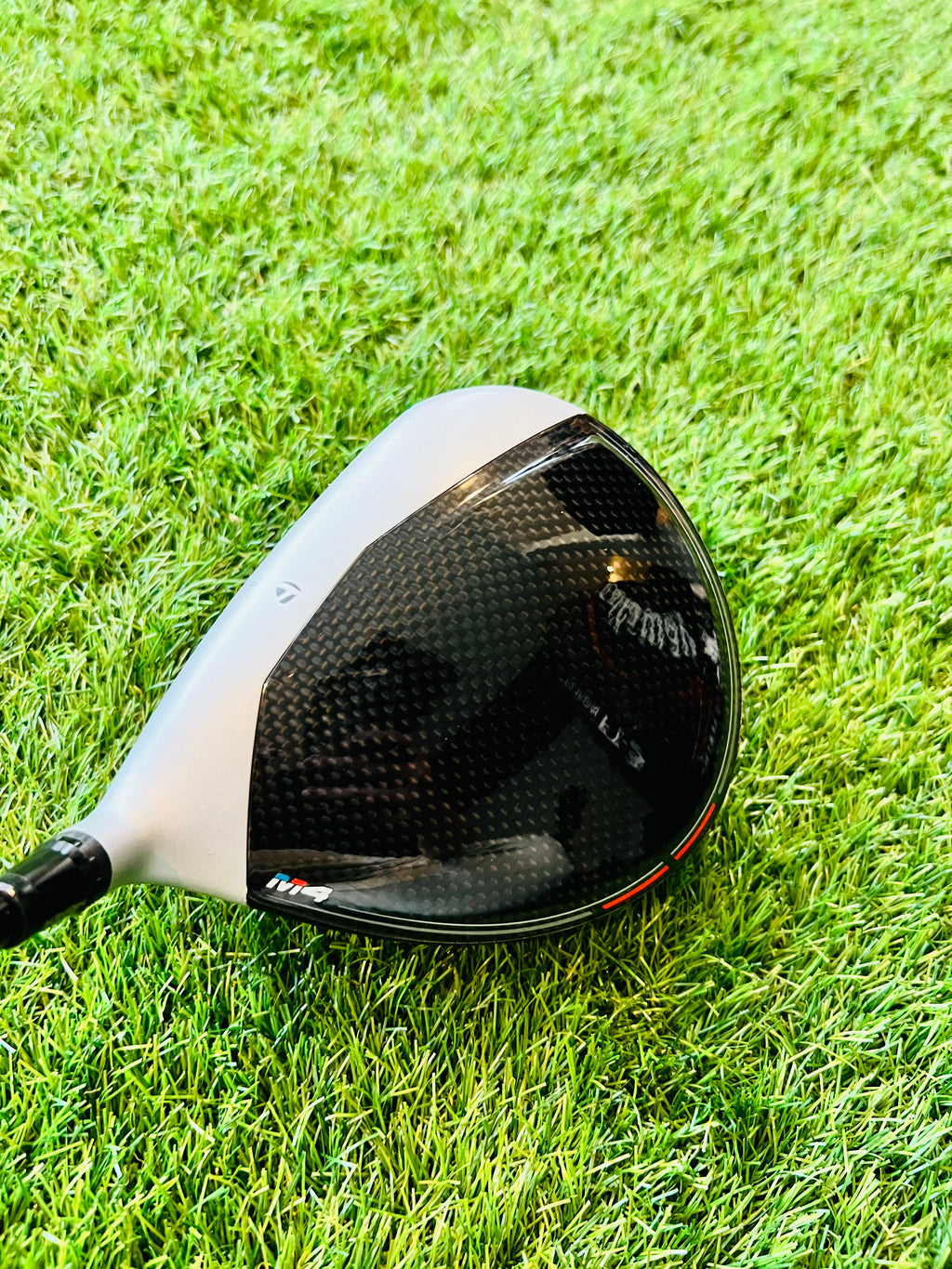 Bovenaanzicht van de Taylormade M4 Driver