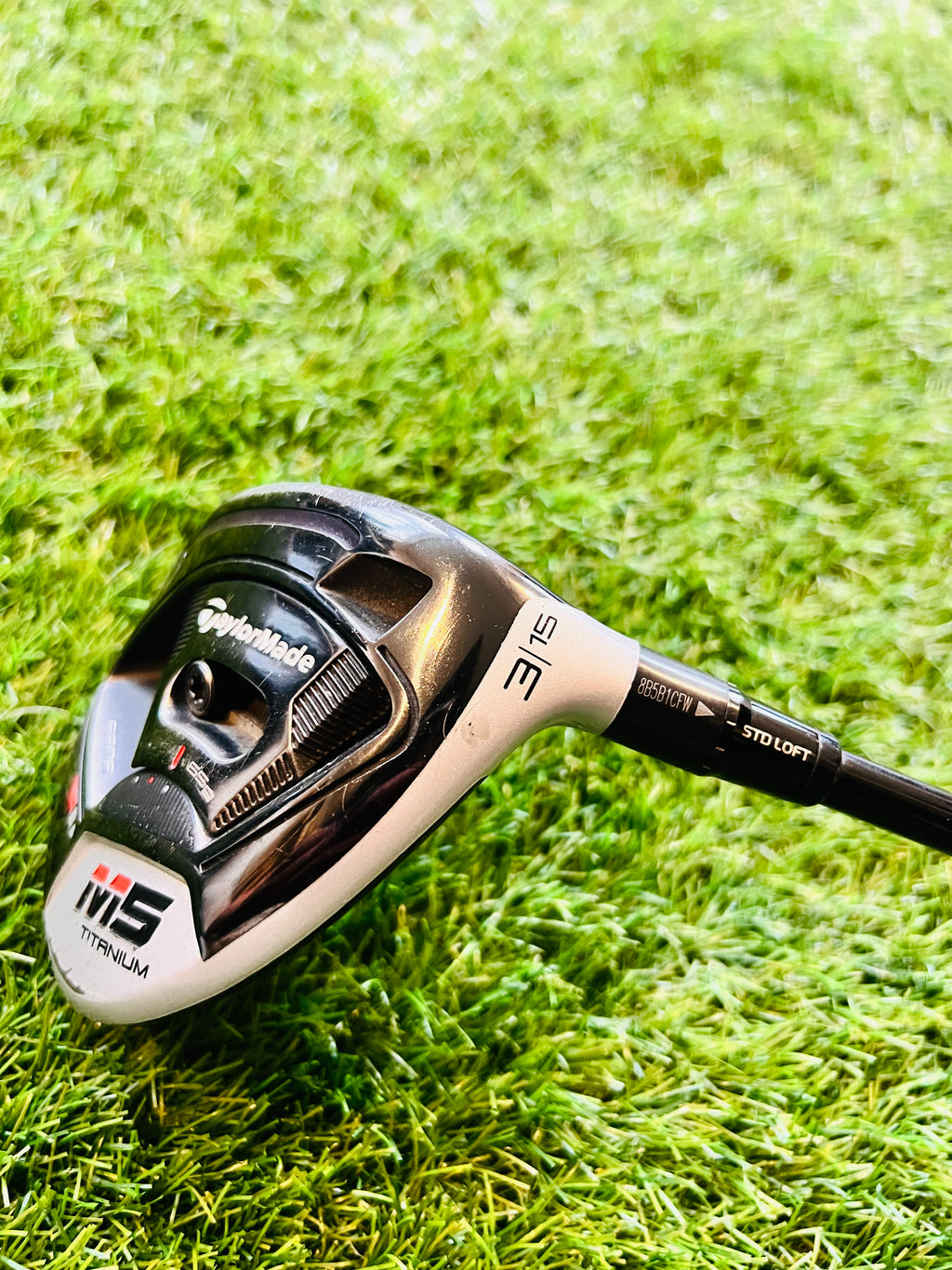 Loft van 15* op de Taylormade M5 3W