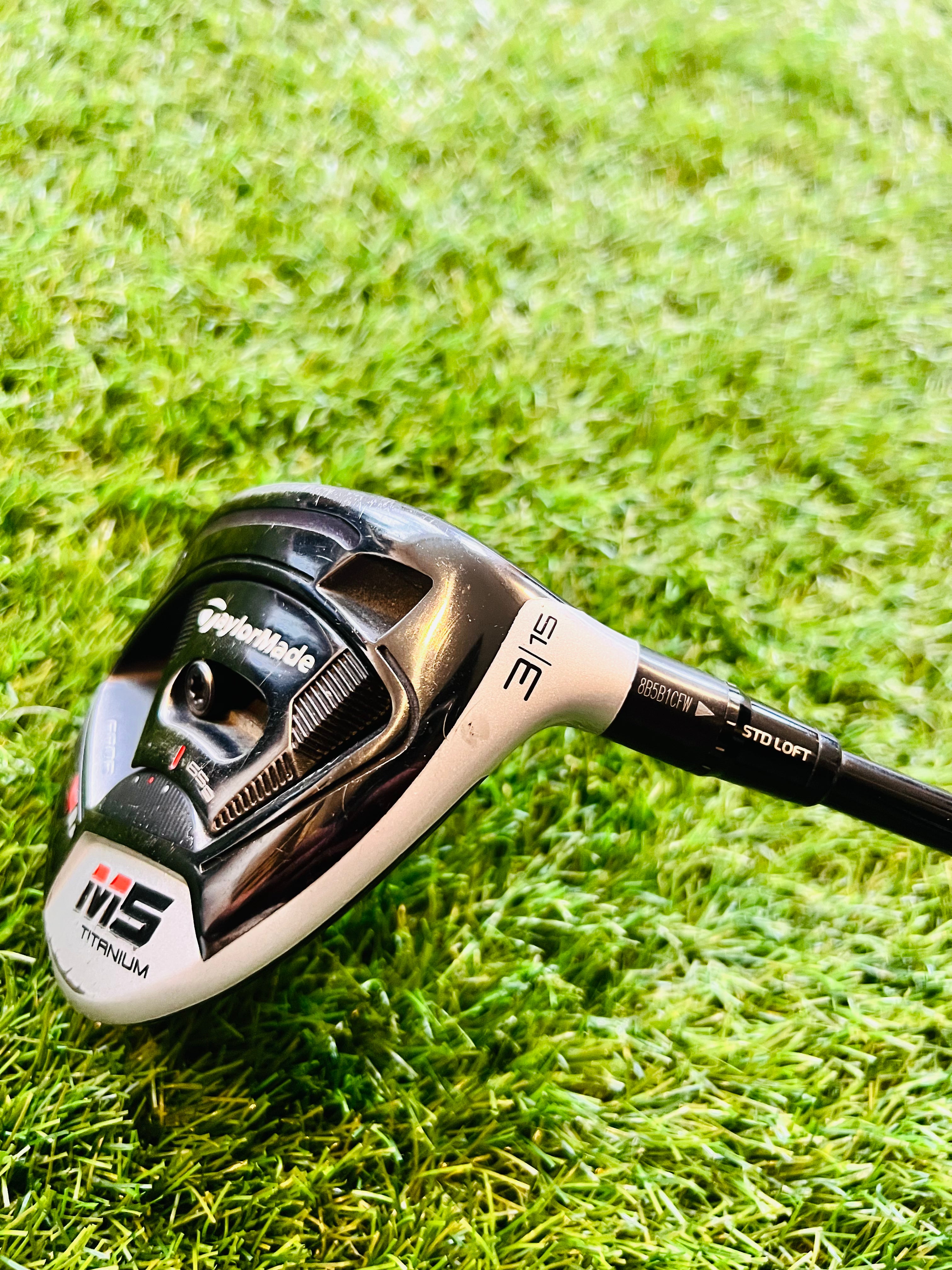 Loft van 15* op de Taylormade M5 3W