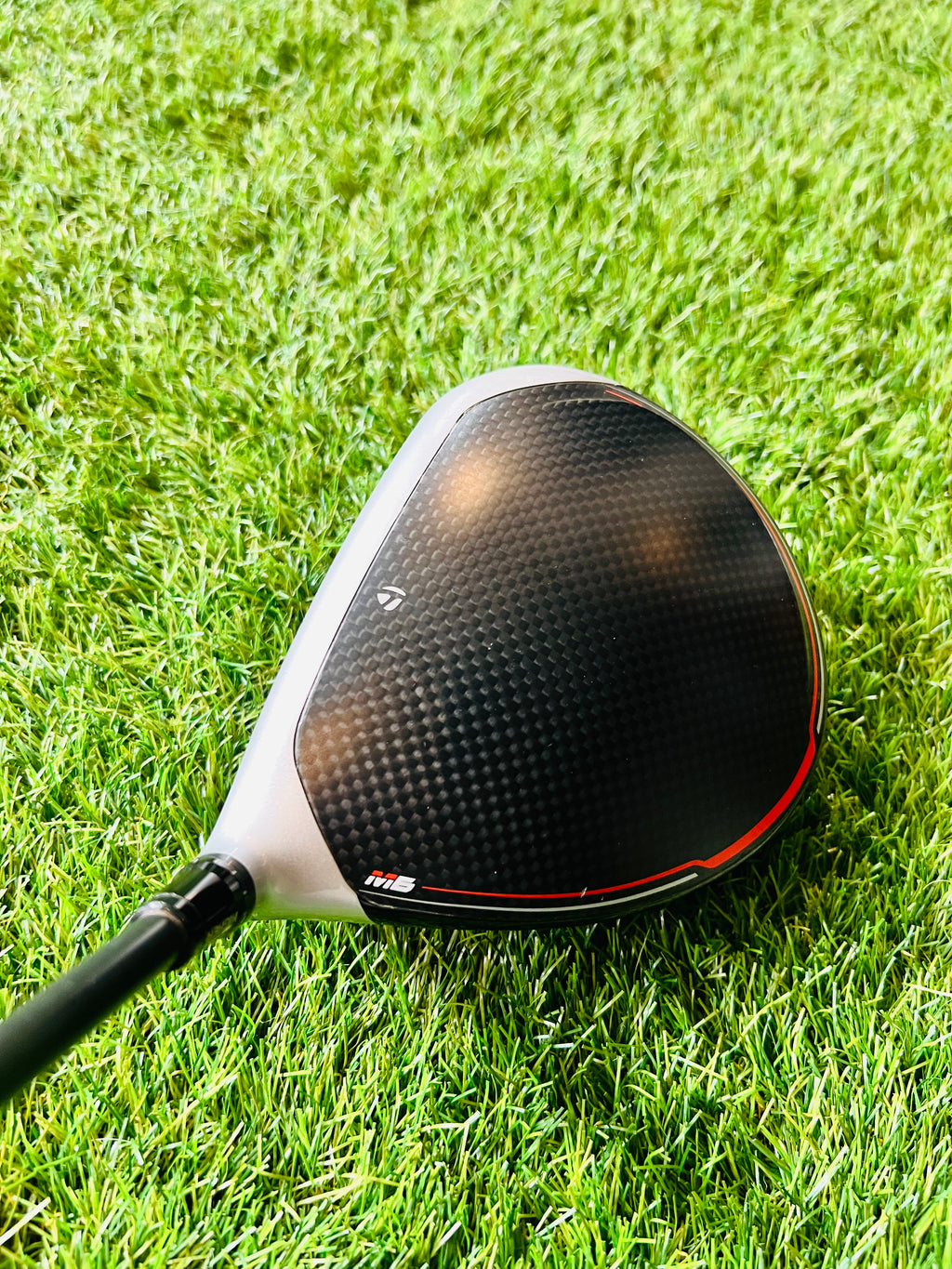 Bovenaanzicht van de Taylormade M6 driver
