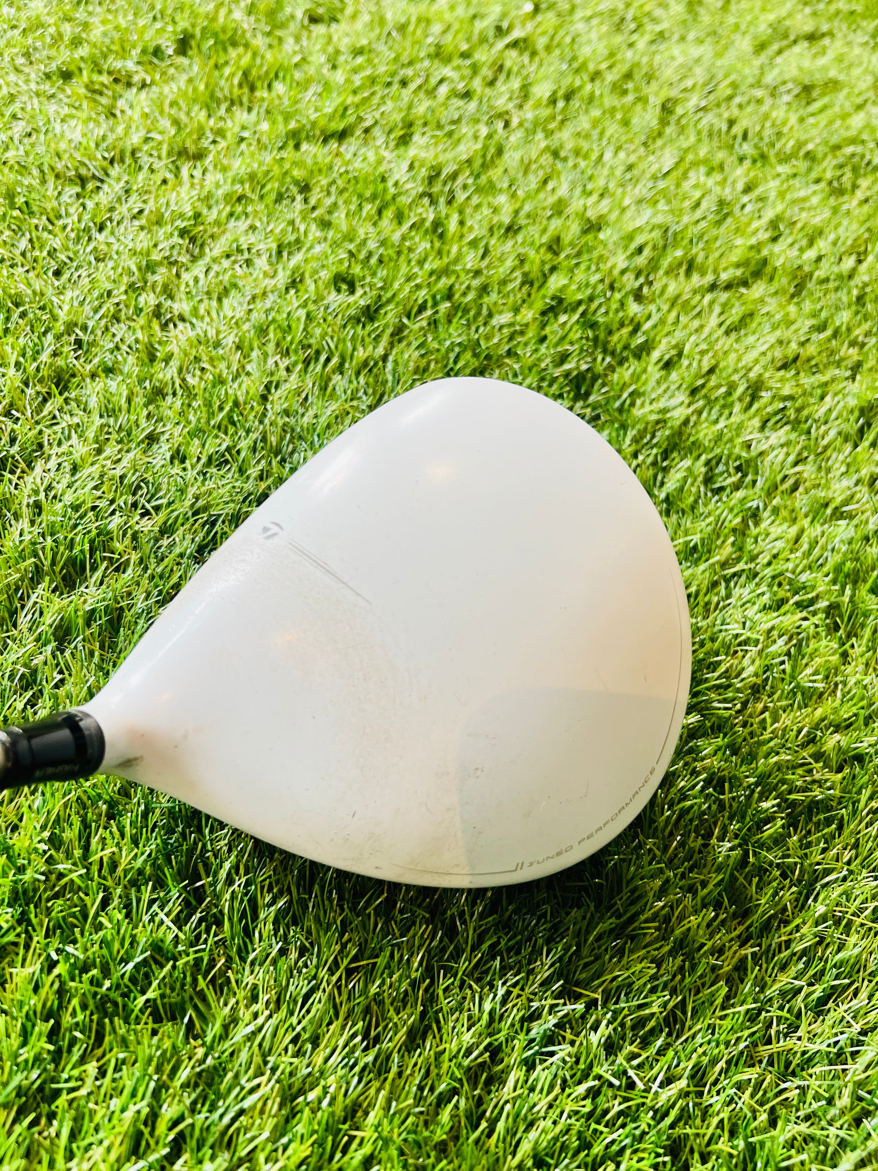 Bovenaanzicht van de Taylormade R15 Driver