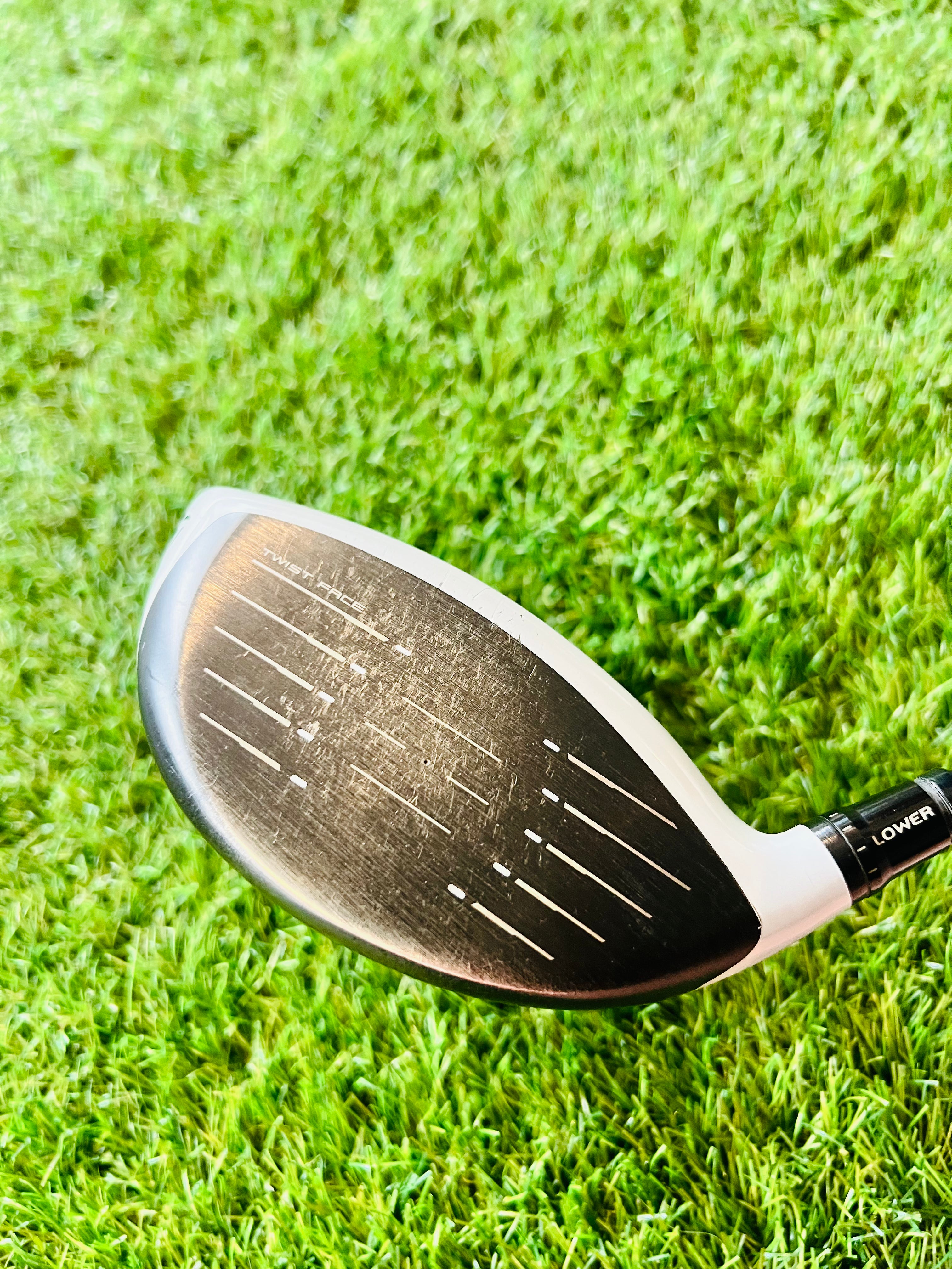 Clubface van de Taylormade Sim max 2 driver