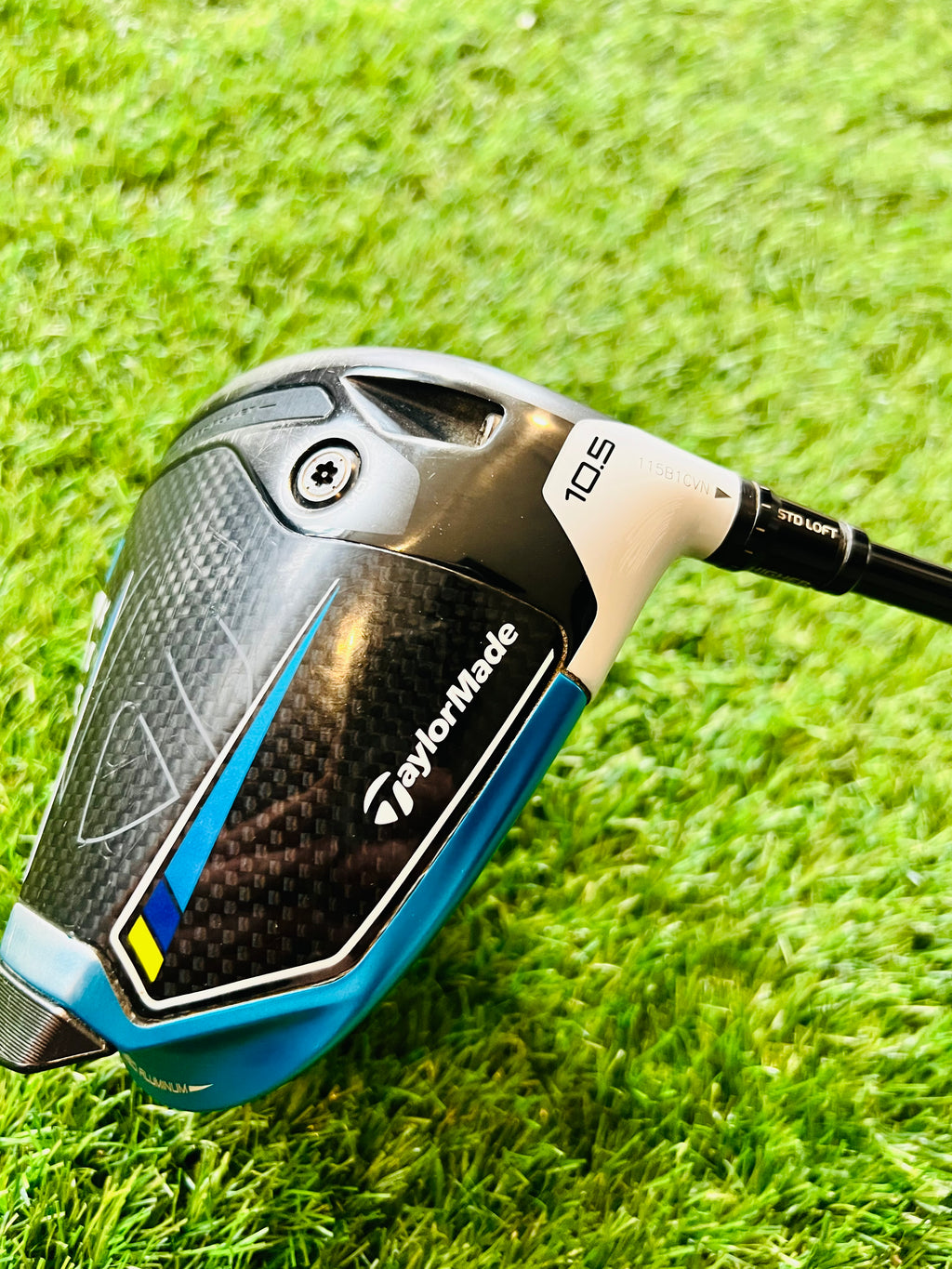 10.5 graden loft op de SIM 2 max driver