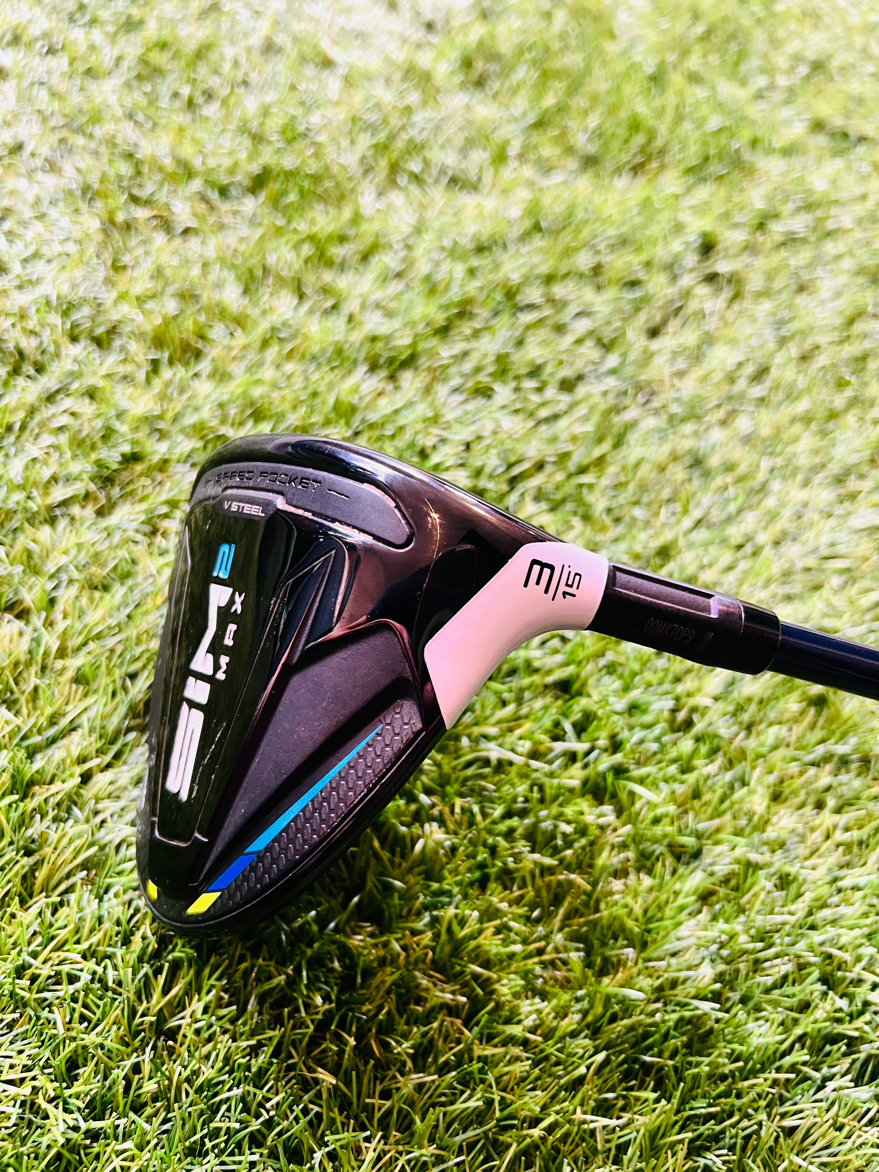 15* loft op de Taylormade Sim Max 2 Fairwaywood