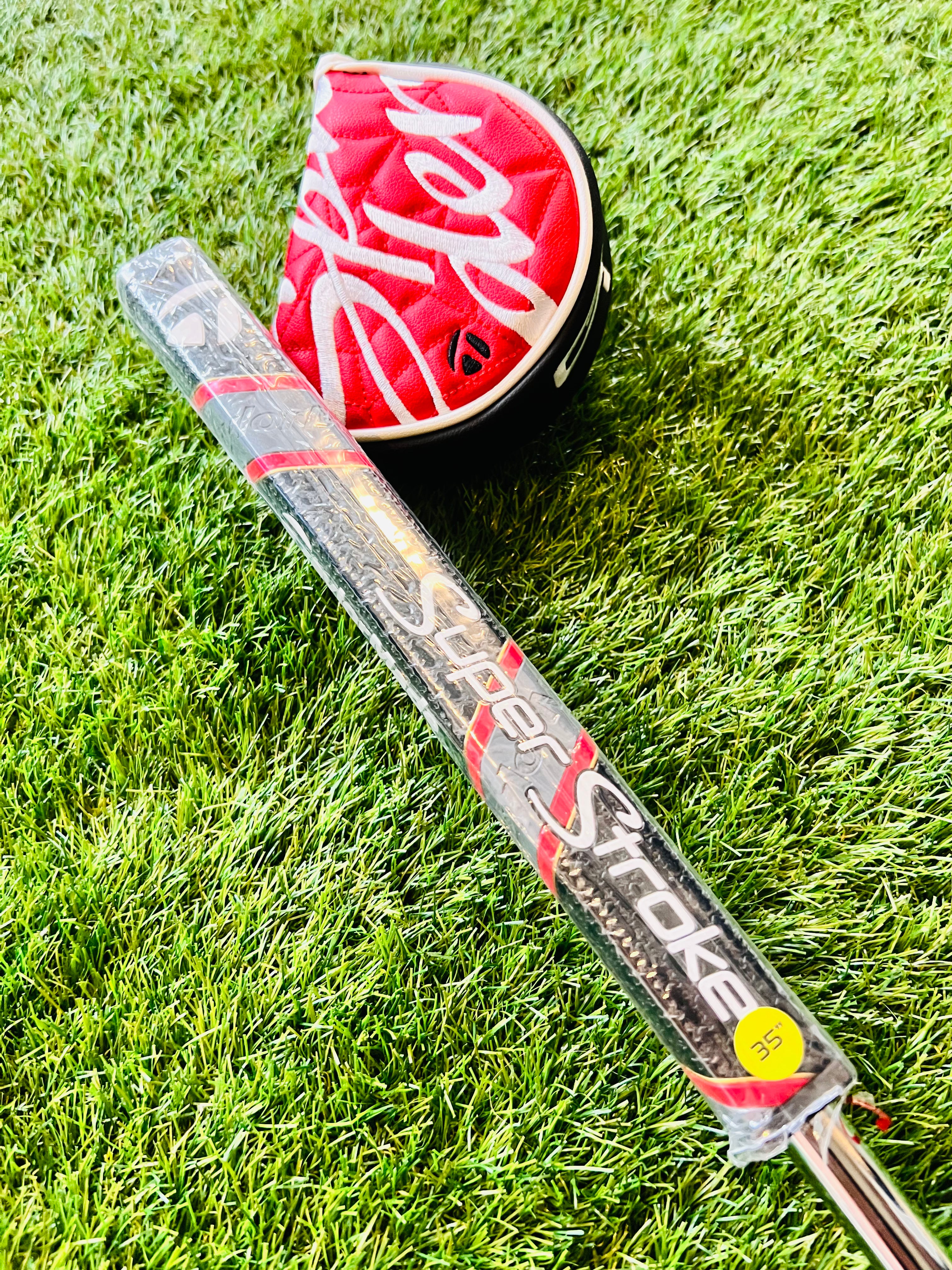 Superstroke grip op de Taylormade Spider GT Notchback 