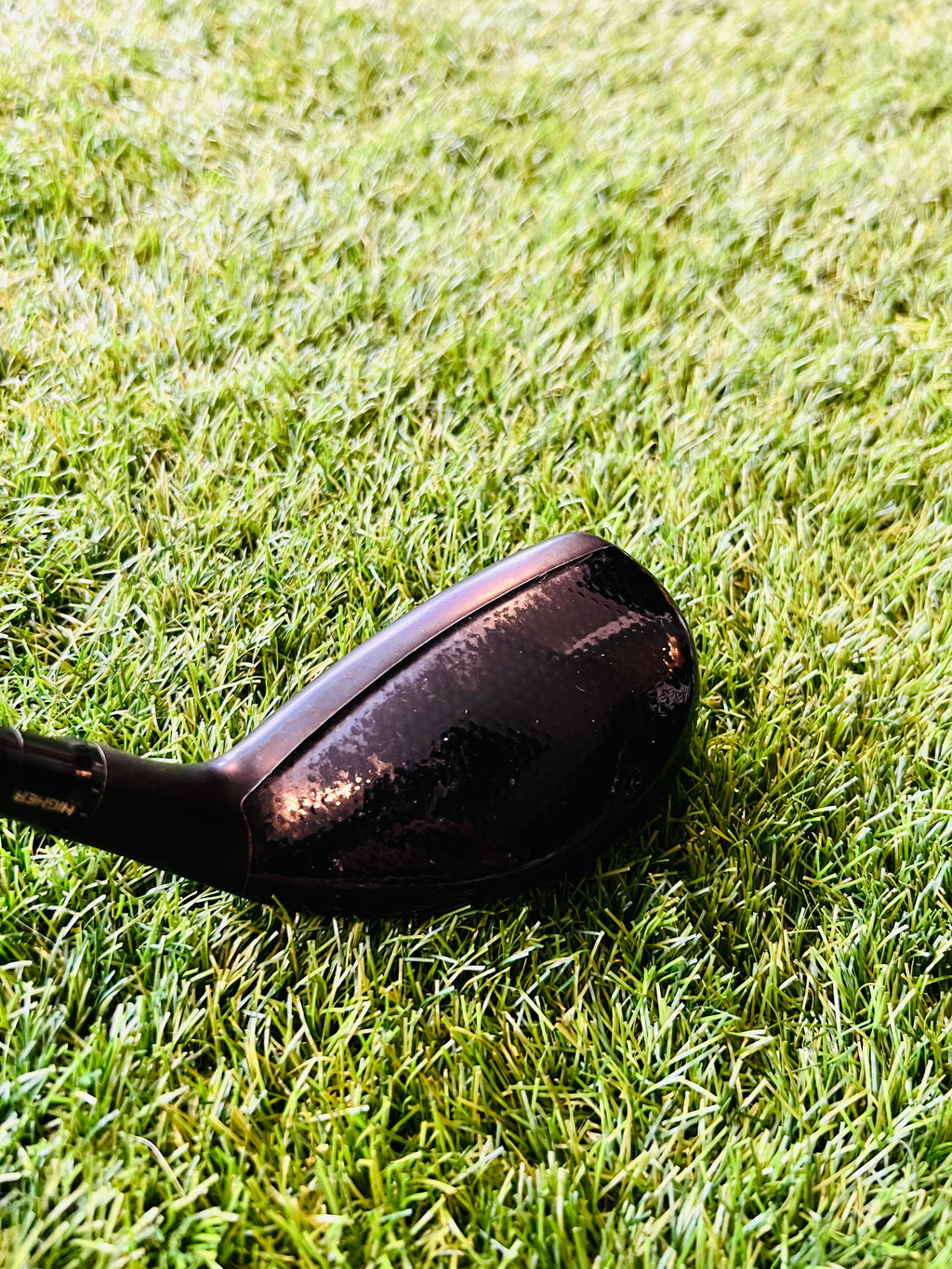 Bovenaanzicht van de Taylormade Stealth 2 hybride