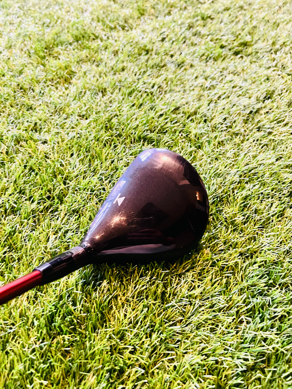 Bovenaanzicht van een gebruikte Titleist 913 fairwaywood