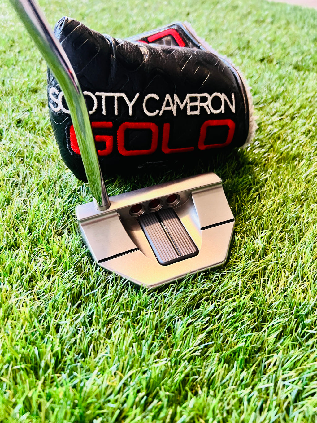 Bovenaanzicht van de Titleist Scotty Cameron Golo 5