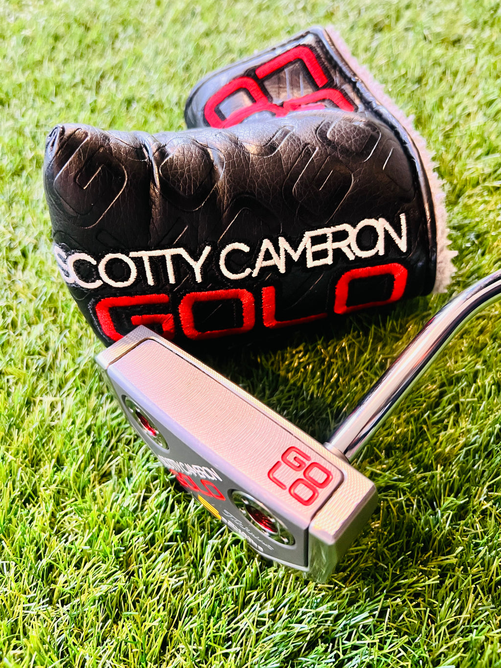 Clubface van de Titleist Scotty Cameron Dual Balance Golo 5