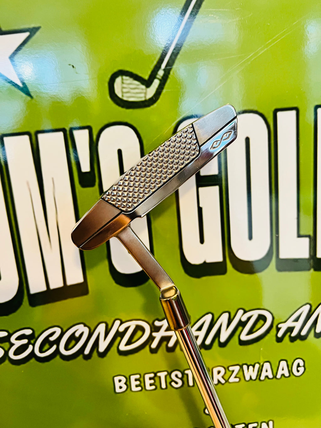 Clubface van de Snake Eyes Tour Platinum putter