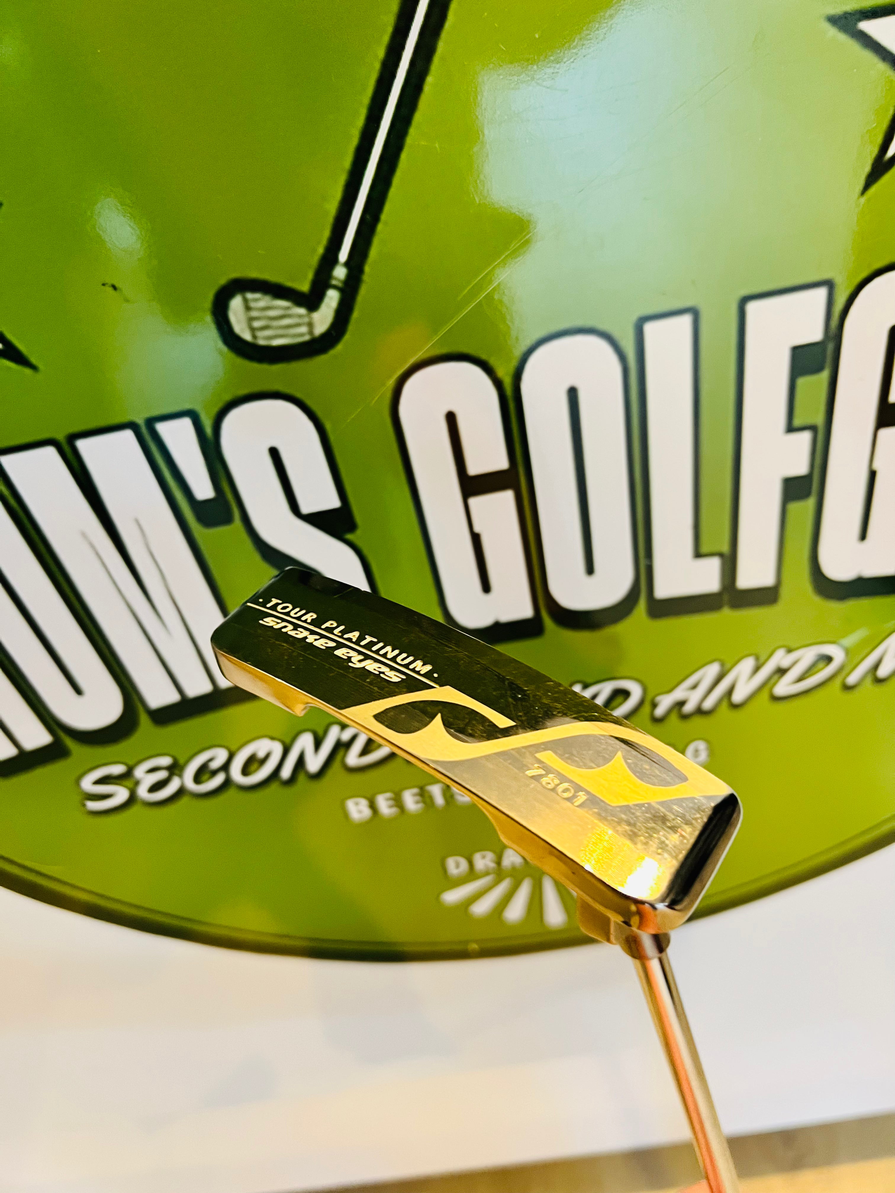 Snake Eyes Tour Platinum putter