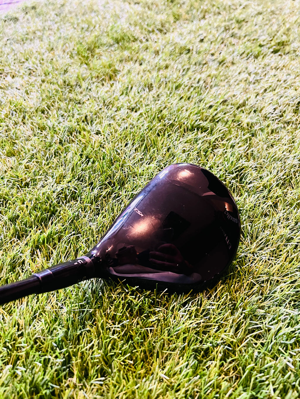 Bovenaanzicht van de Titleist TSR3 5w